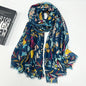 High-grade Shawl Ladies Tassel Printed Scarf